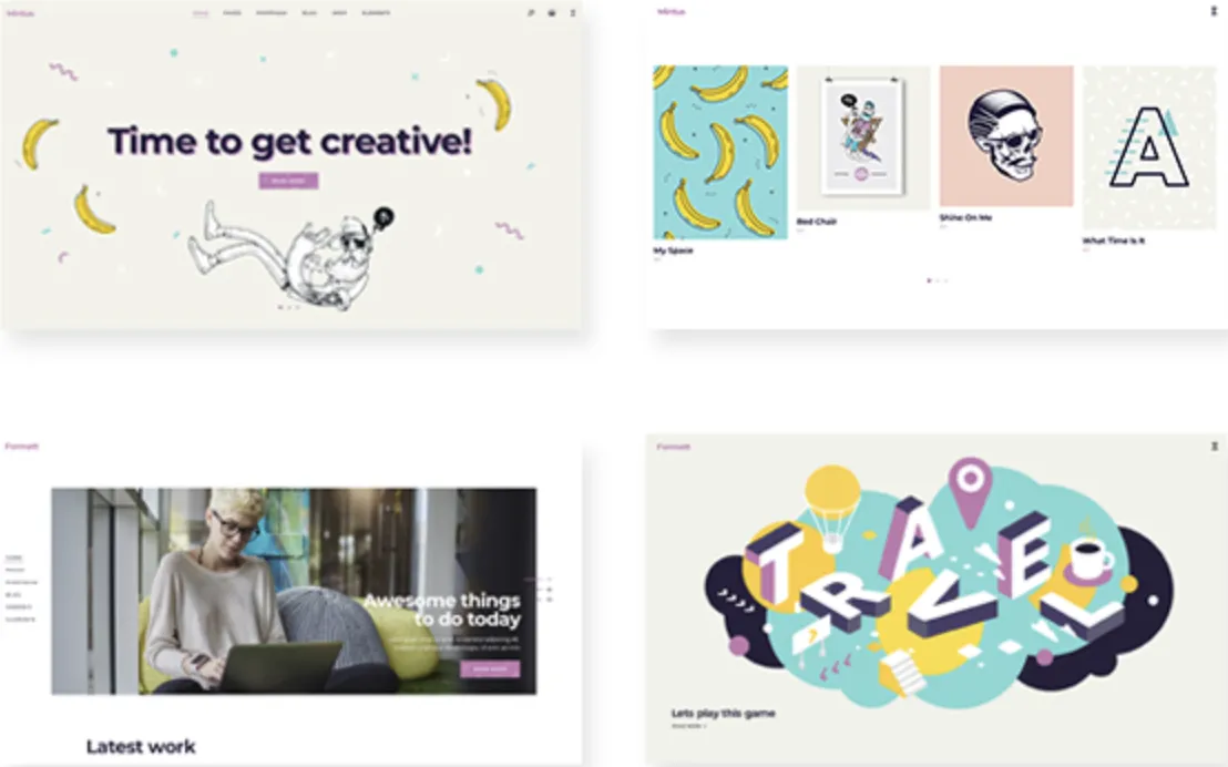 Mintus - Illustration Portfolio WordPress Theme Proven 2 Mintus