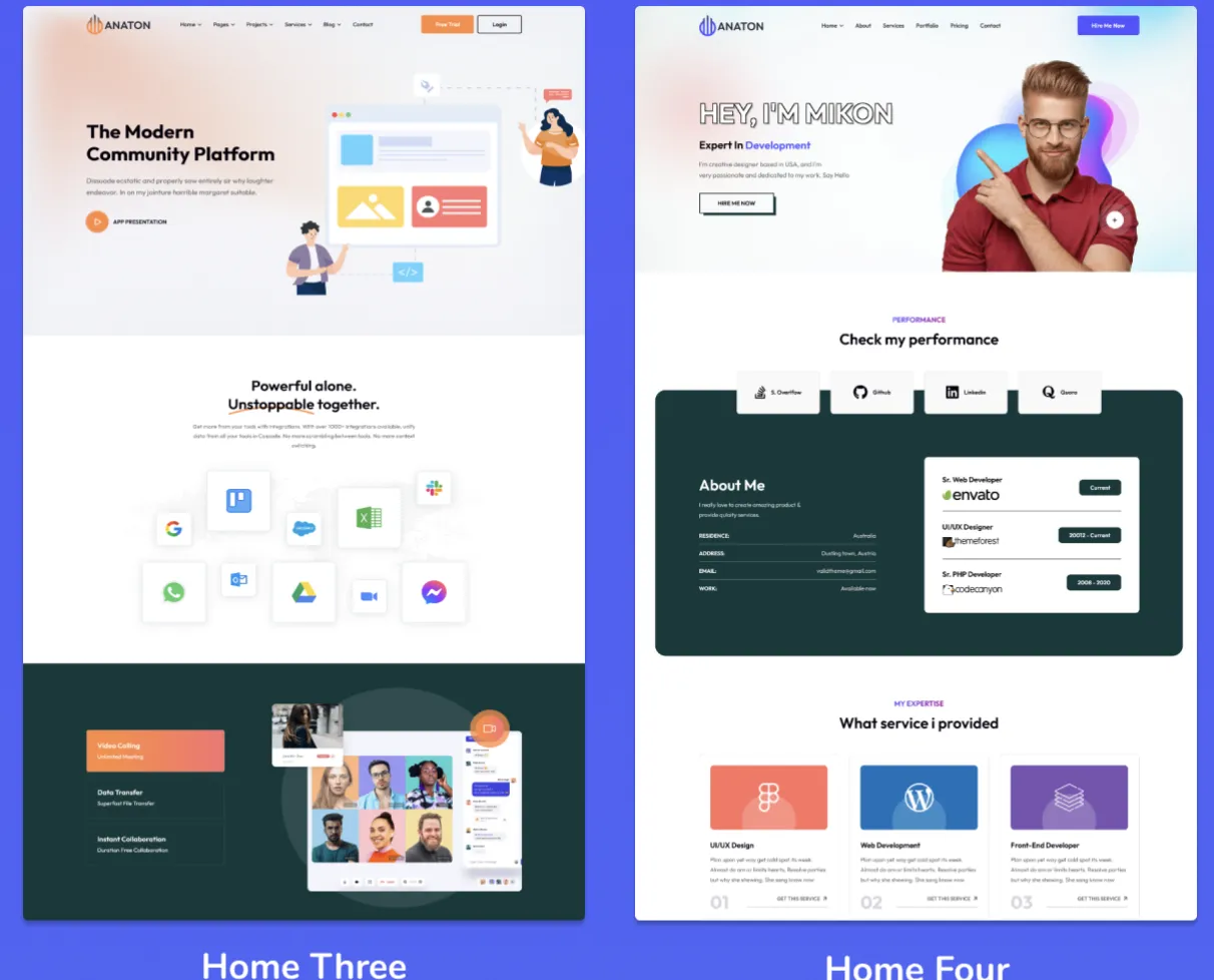 Anaton | Landing Page WordPress Theme Proven 2 Anaton