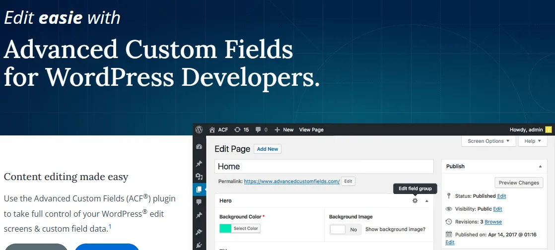 Advanced Custom Fields (ACF®) Proven 2 Advanced Custom Fields