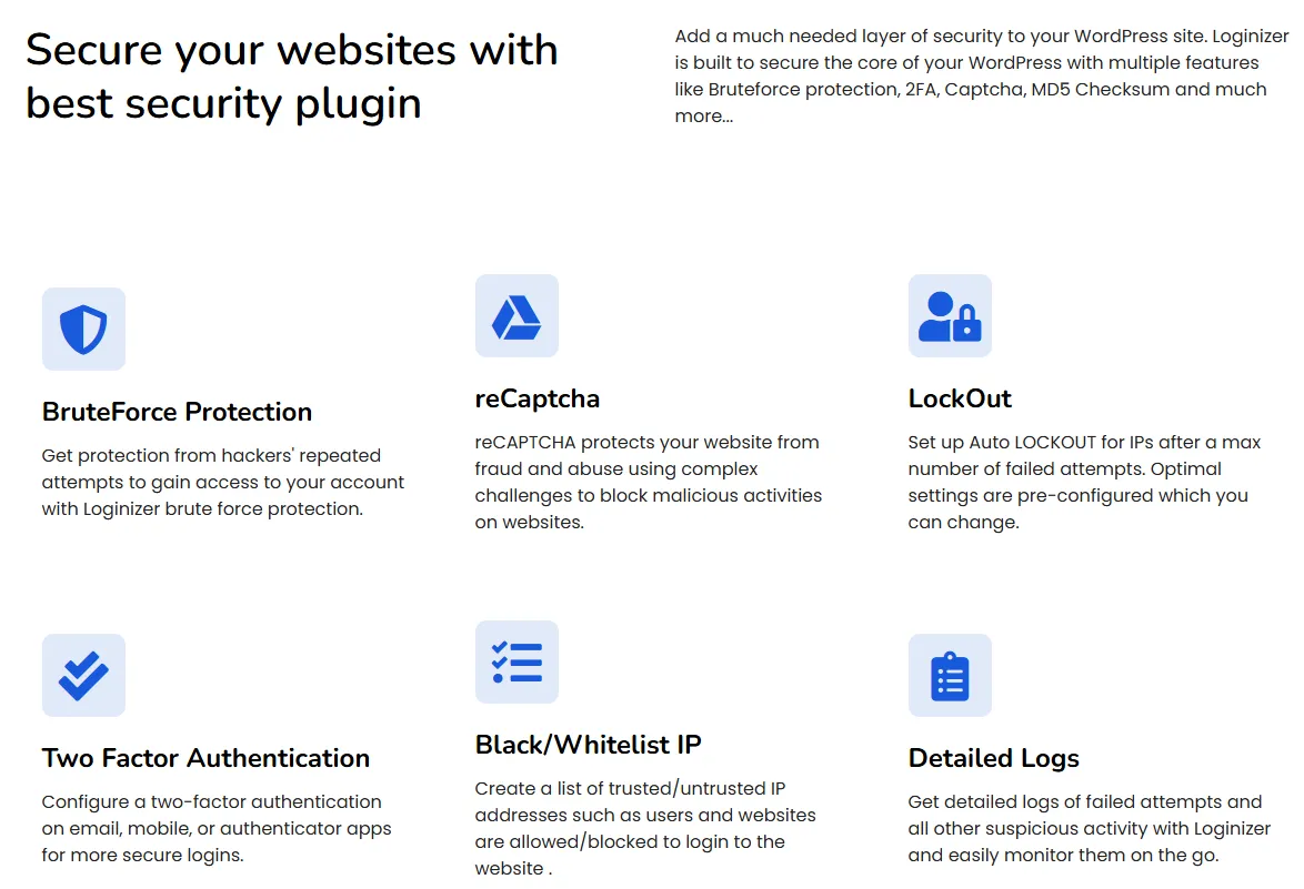 Loginizer – WordPress plugin Proven 2 Loginizer