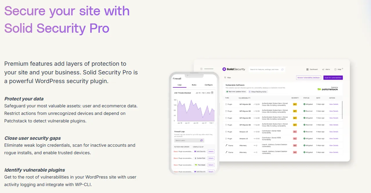 Solid Security – Password, Two Factor Authentication, and Brute Force Protection – Proven 2 Solid Security