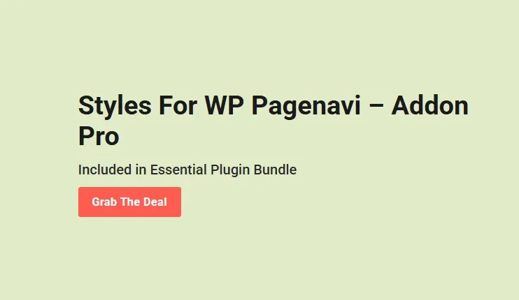 WP-PageNavi