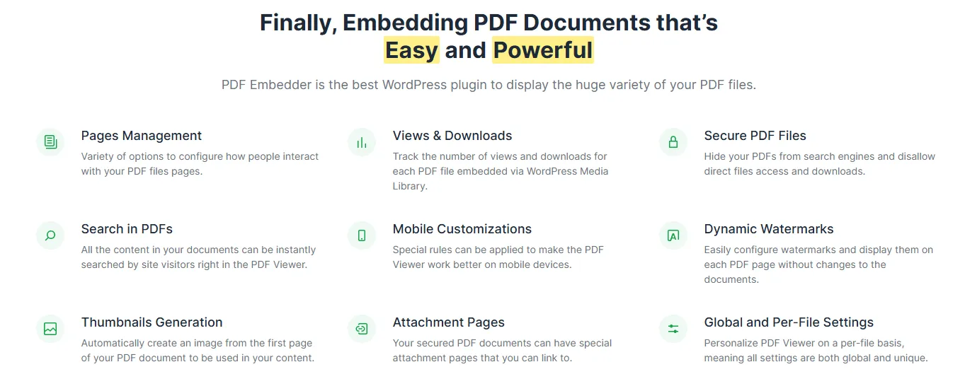 PDF Embedder – WordPress plugin Proven 2 PDF Embedder
