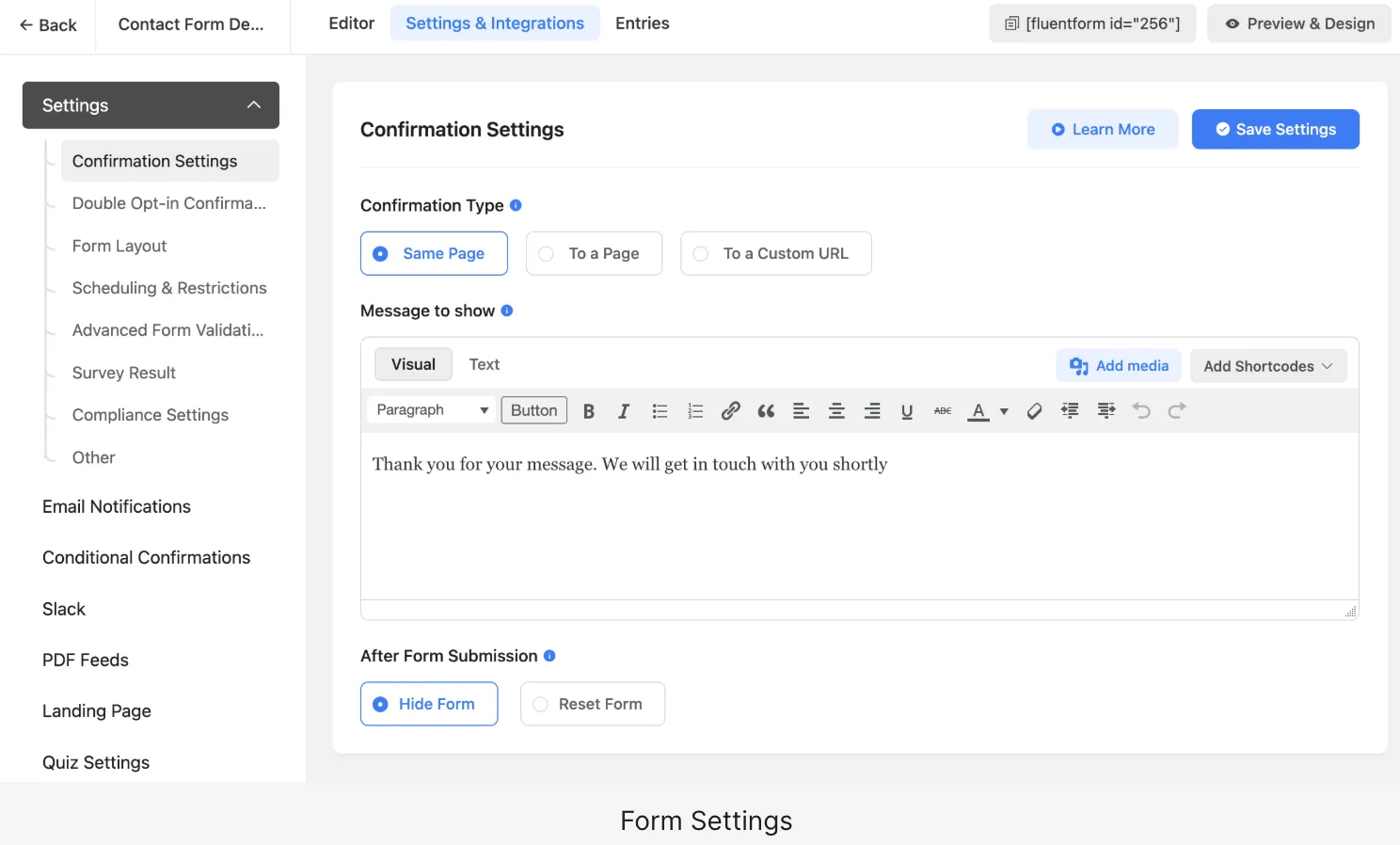 Fluent Forms – Customizable Contact Forms, Survey, Quiz, & Conversational Form Builder – Proven 2 FluentForms