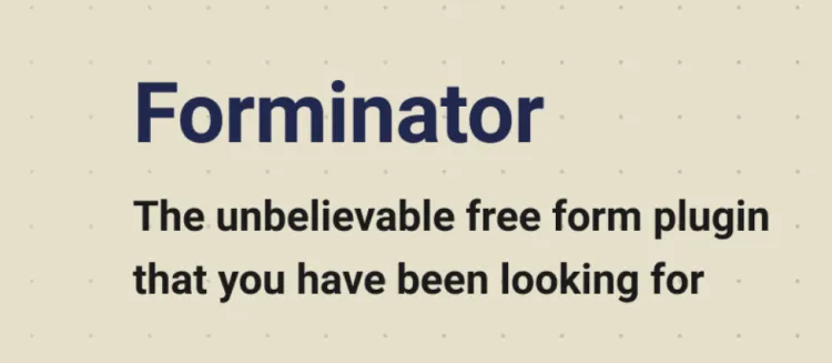 Forminator Forms