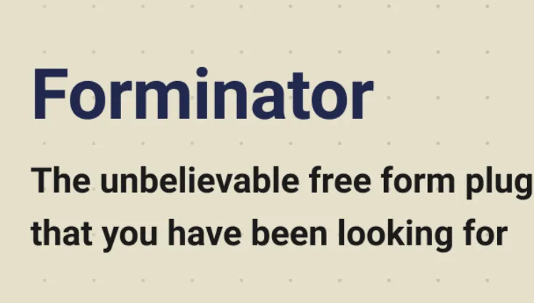 Forminator Forms