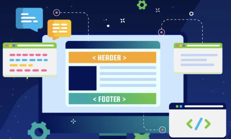 Header Footer Code Manager