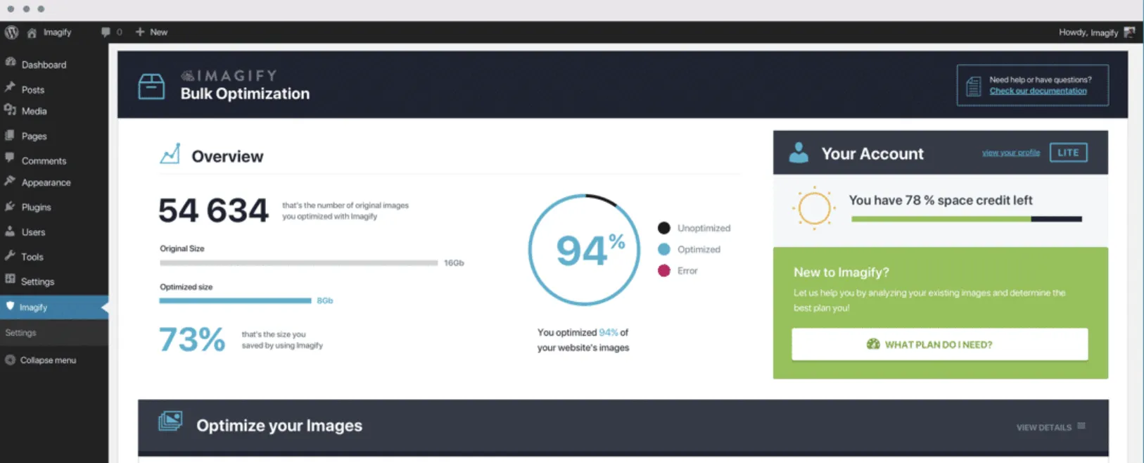 Imagify Image Optimization – Optimize Images | Compress Images | Convert WebP | Convert AVIF – Proven 2 Imagify Image Optimization