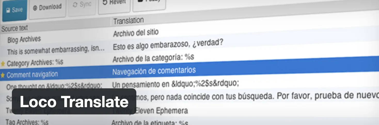 Loco Translate – WordPress plugin Proven 2 Loco Translate