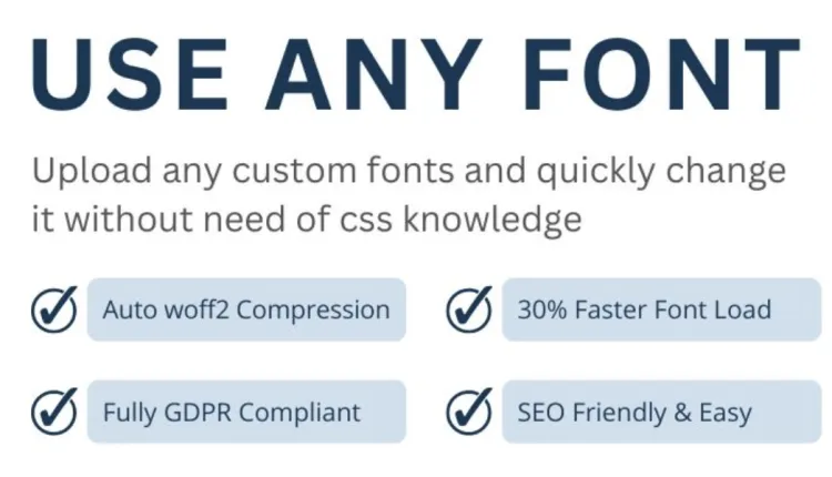 Use Any Font