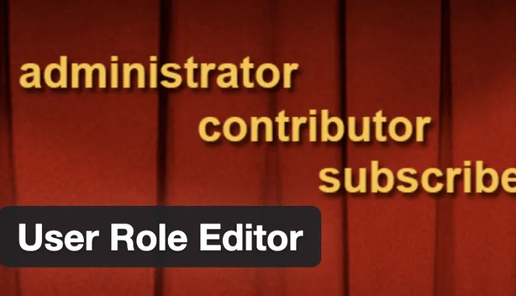 User Role Editor