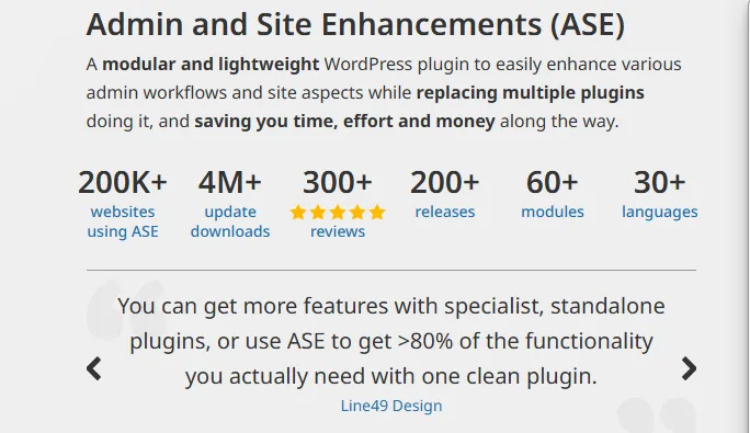 Admin and Site Enhancements