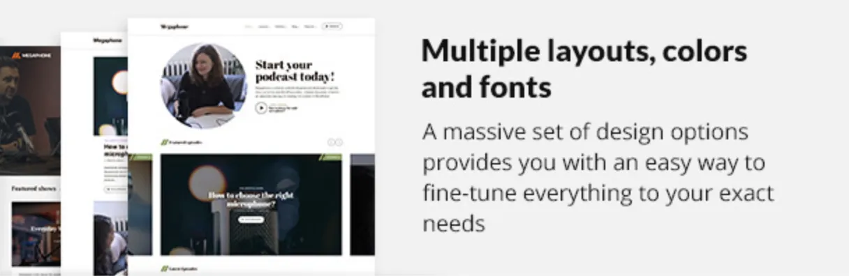 Megaphone - Podcast WordPress Theme Proven 2 Megaphone