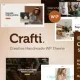 Crafti – Handmade Store WordPress Theme Proven
