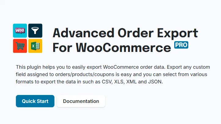 Advanced Order Export