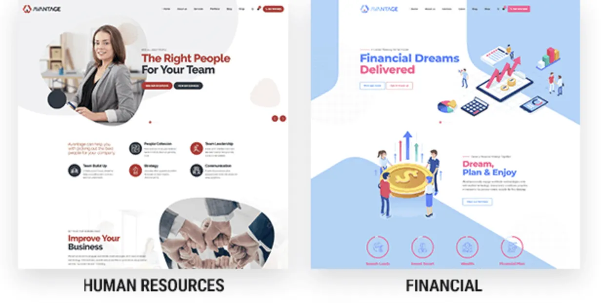 Avantage - Business Consulting WordPress Theme pro Proven 2 Avantage