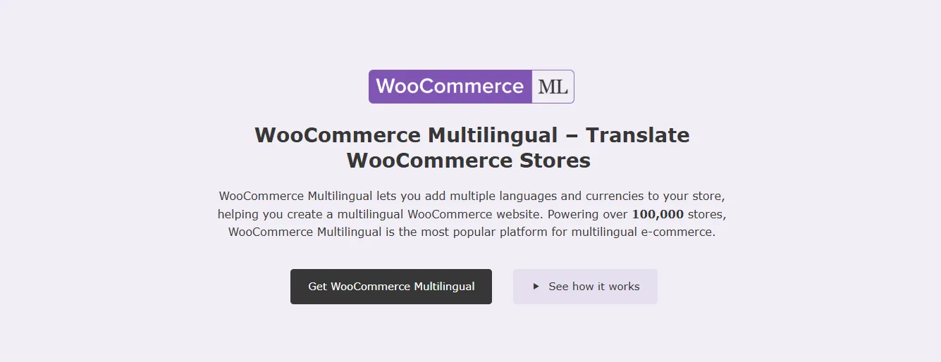 WooCommerce Multilingual