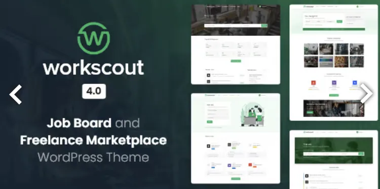 WorkScout Pro – Job Board & Freelance Marketplace WordPress Theme