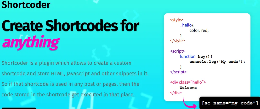 Shortcoder Pro