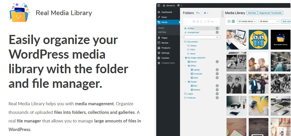 Real Media Library Pro