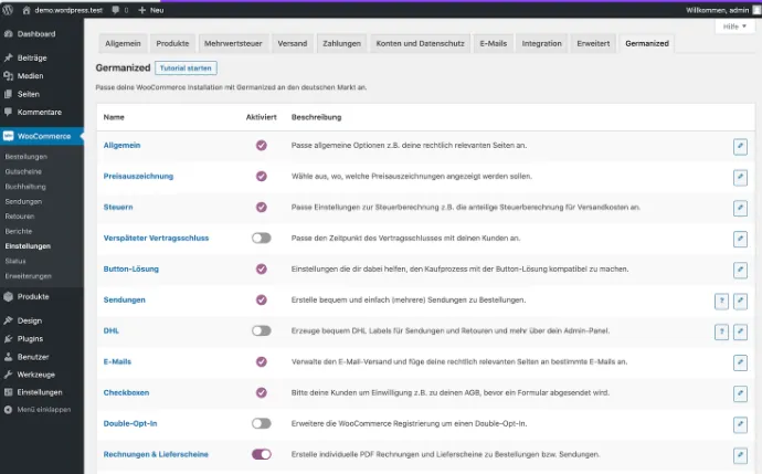 Germanized for WooCommerce Pro
