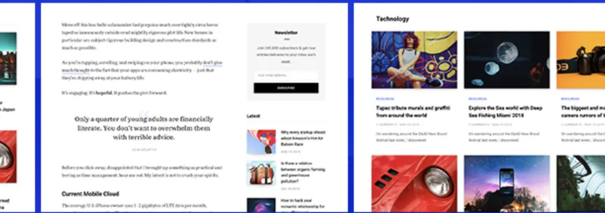 Contentberg Pro - Content Marketing & Personal Blog for WordPress 6 Contentberg Pro
