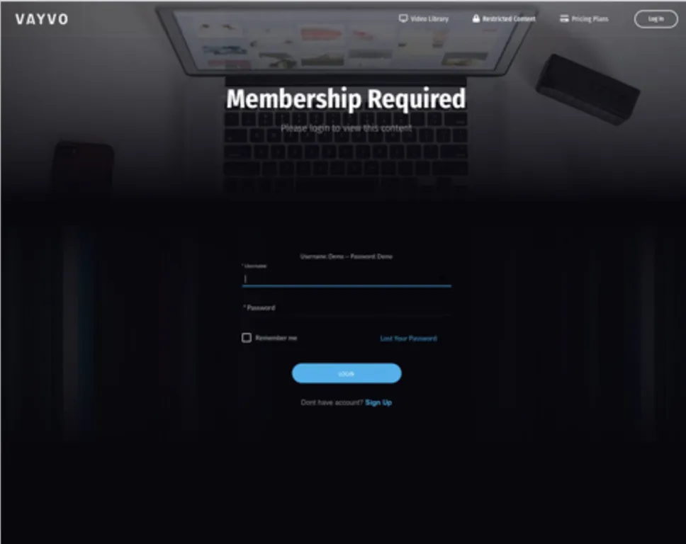 Vayvo Pro - Media Streaming & Membership WordPress Theme 6 Vayvo Pro
