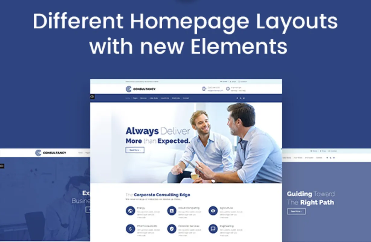 Consultancy Business WordPress Theme Pro