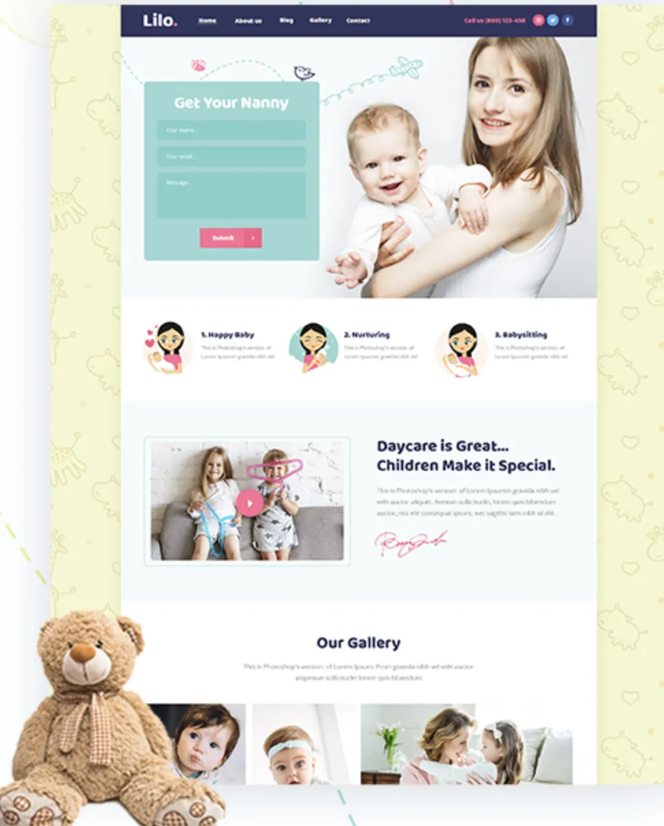 Lilo Pro - Kindergarten WordPress Theme 6 Lilo Pro