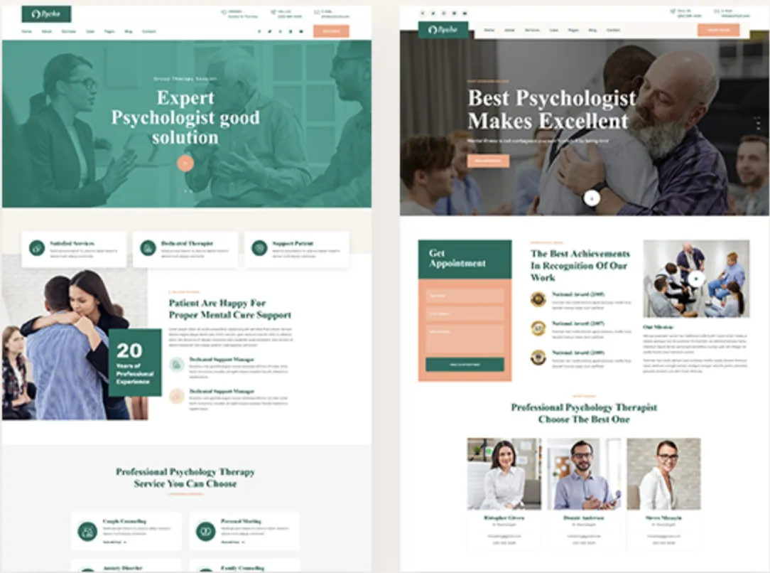 Sycho Pro – Psychology and Counseling WordPress Theme 6 Sycho Pro