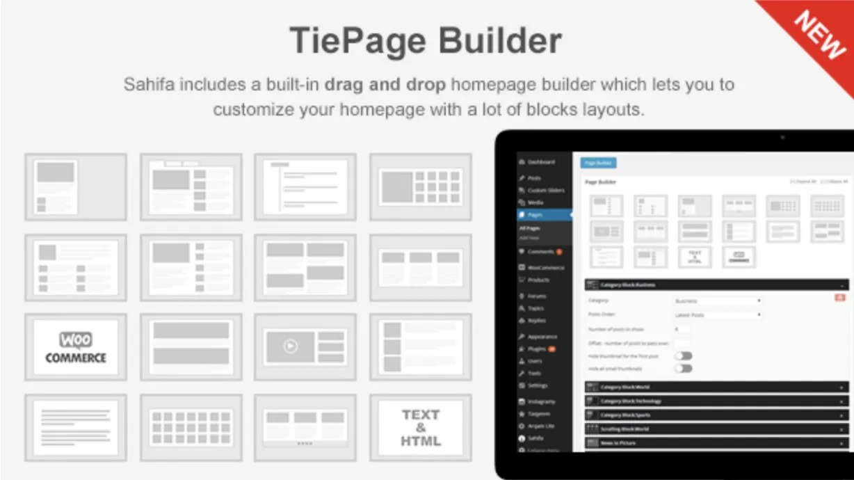 Sahifa Pro – Responsive WordPress News / Magazine / Blog Theme 6 Sahifa Pro