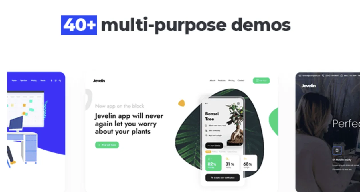 Jevelin Pro | Multi-Purpose Responsive WordPress AMP Theme 6 Jevelin Pro
