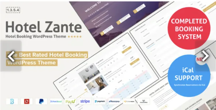 Hotel Theme Zante Pro