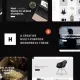 Heli Pro – Minimal Creative Black and White WordPress Theme