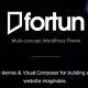 Fortun Pro | Multi-Concept WordPress Theme