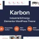 Karbon Pro – Industrial & Energy Elementor WordPress Theme