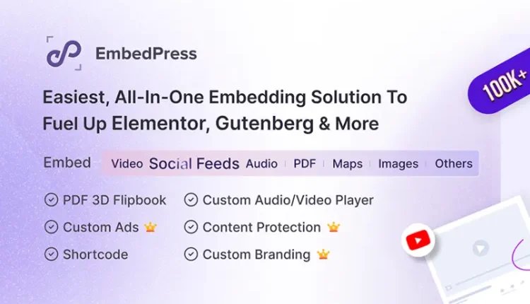 EmbedPress Pro