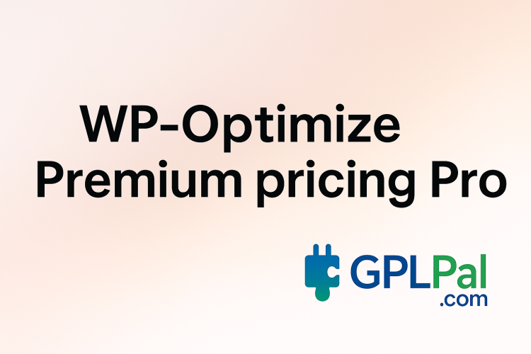 WP-Optimize Premium pricing Pro