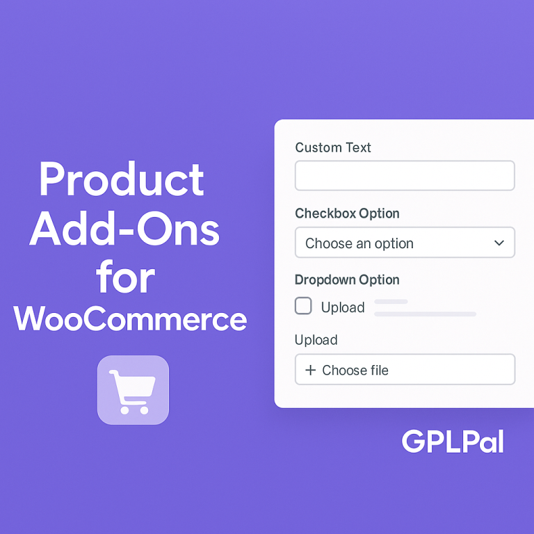 Product Add-Ons for WooCommerce