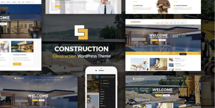 Construction - WordPress Theme