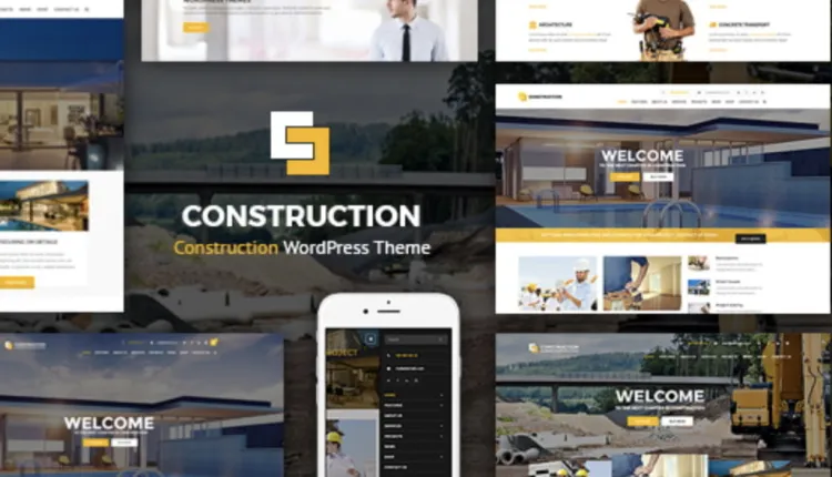 Construction - WordPress Theme