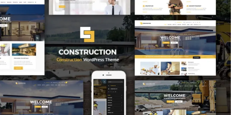 Construction - WordPress Theme