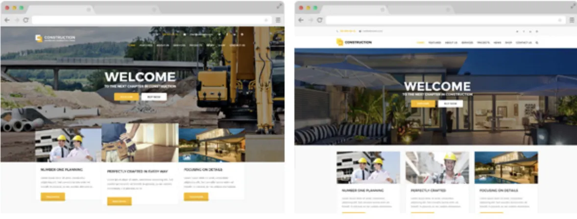 Construction - WordPress Theme