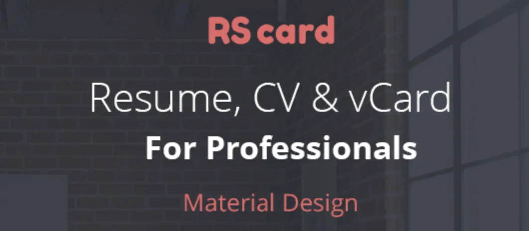 Resume & CV WordPress Theme Pro