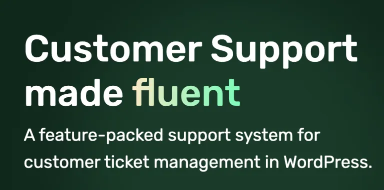 Fluent Support Pro
