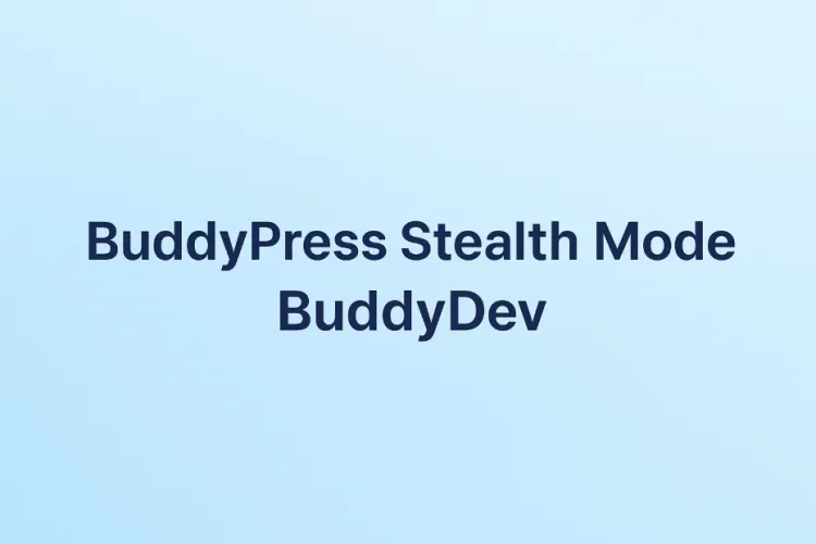 BuddyDev