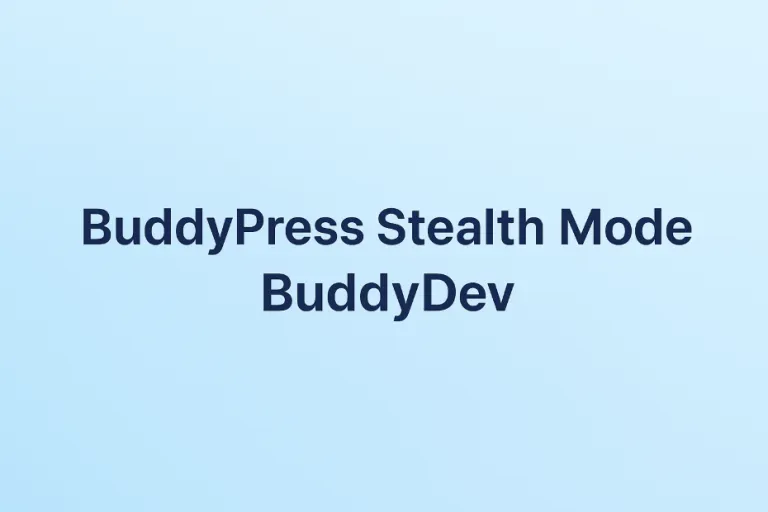 BuddyDev