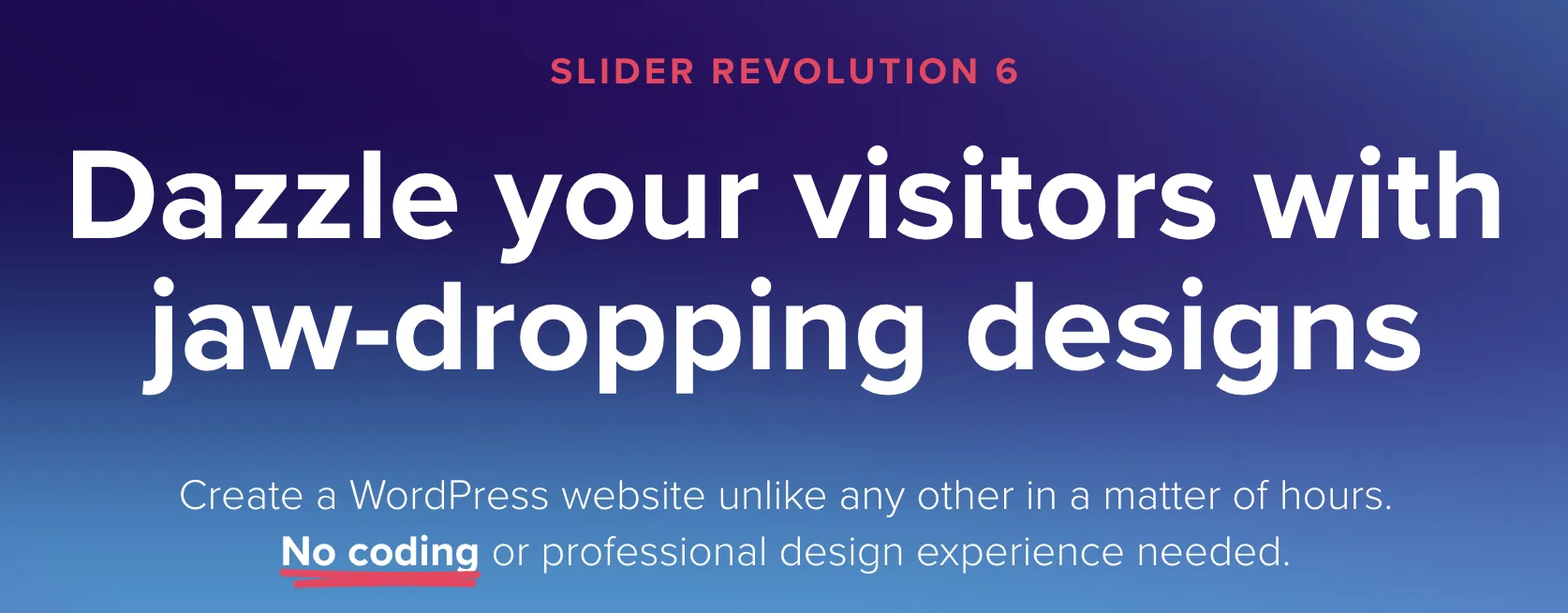 Slider Revolution WordPress Plugin