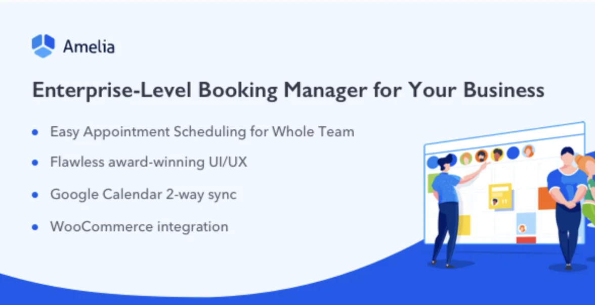 Amelia - Enterprise-Level Appointment Booking WordPress Plugin 2 Amelia