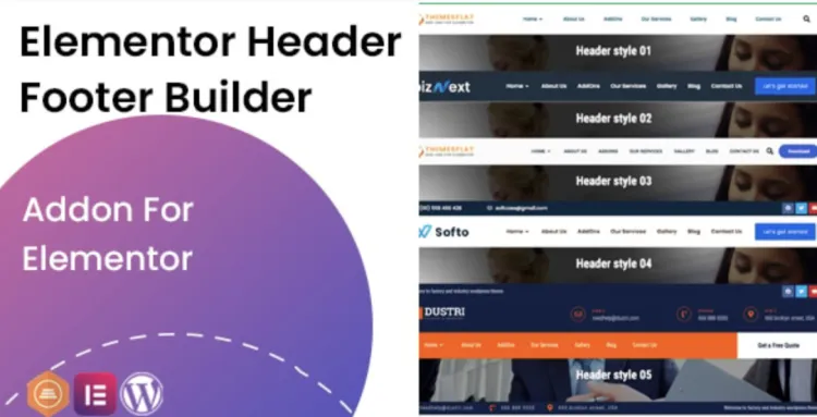 Elementor Header Footer Builder - Addon